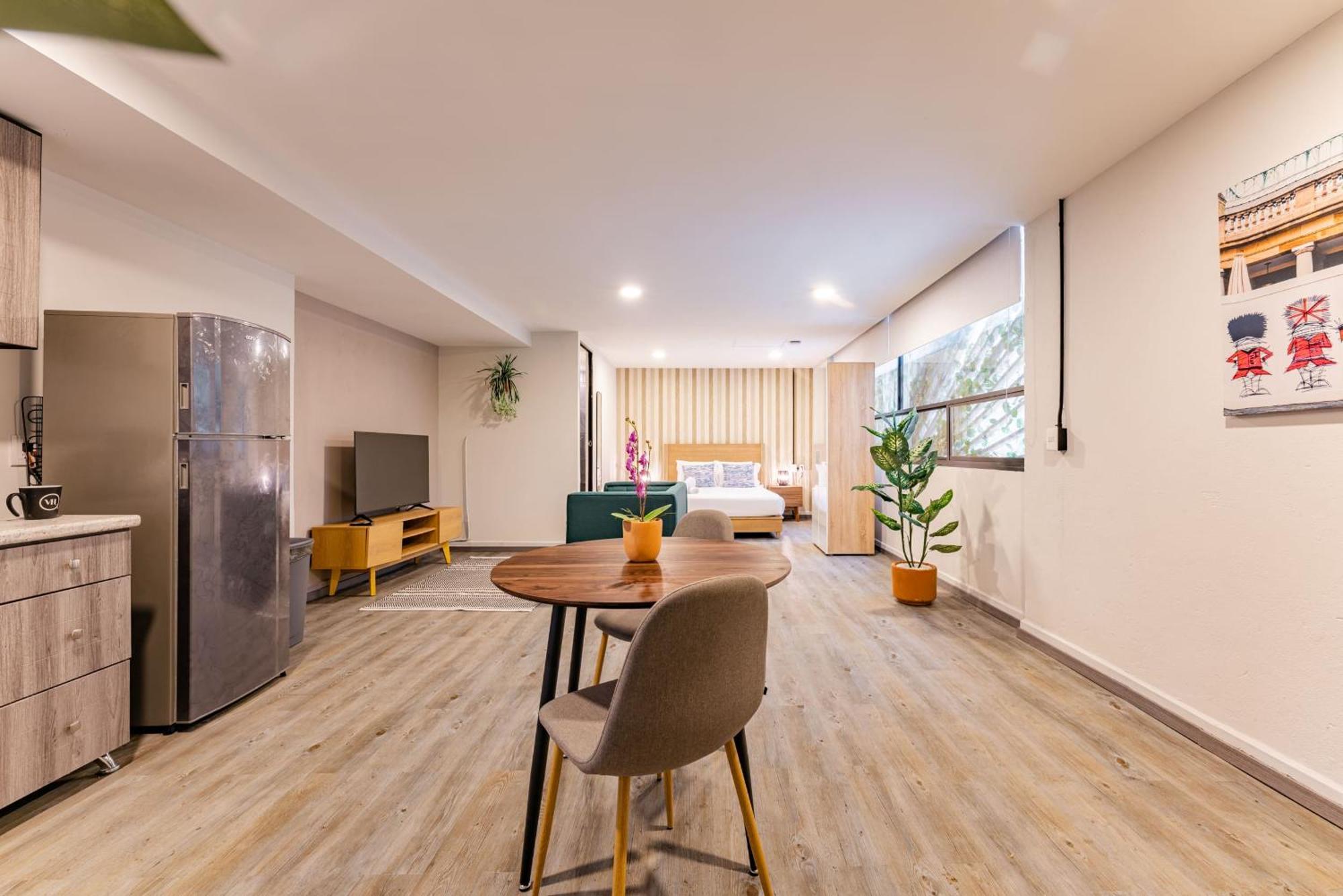Condesa Lofts & Residence Hotel By Vh 멕시코 시 객실 사진