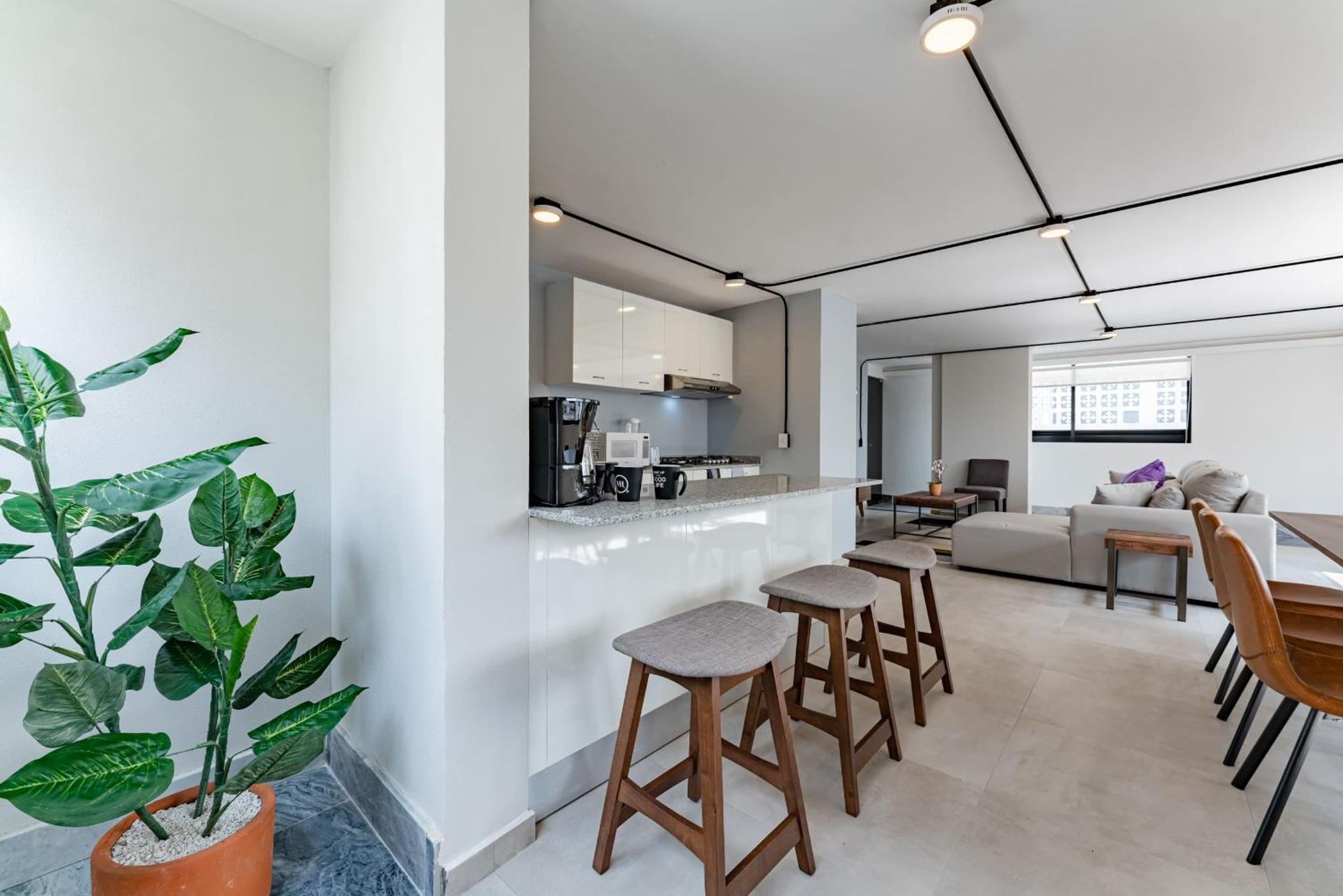 Condesa Lofts & Residence Hotel By Vh 멕시코 시 객실 사진