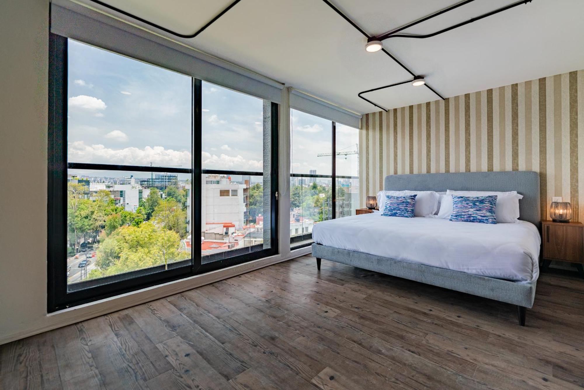 Condesa Lofts & Residence Hotel By Vh 멕시코 시 객실 사진