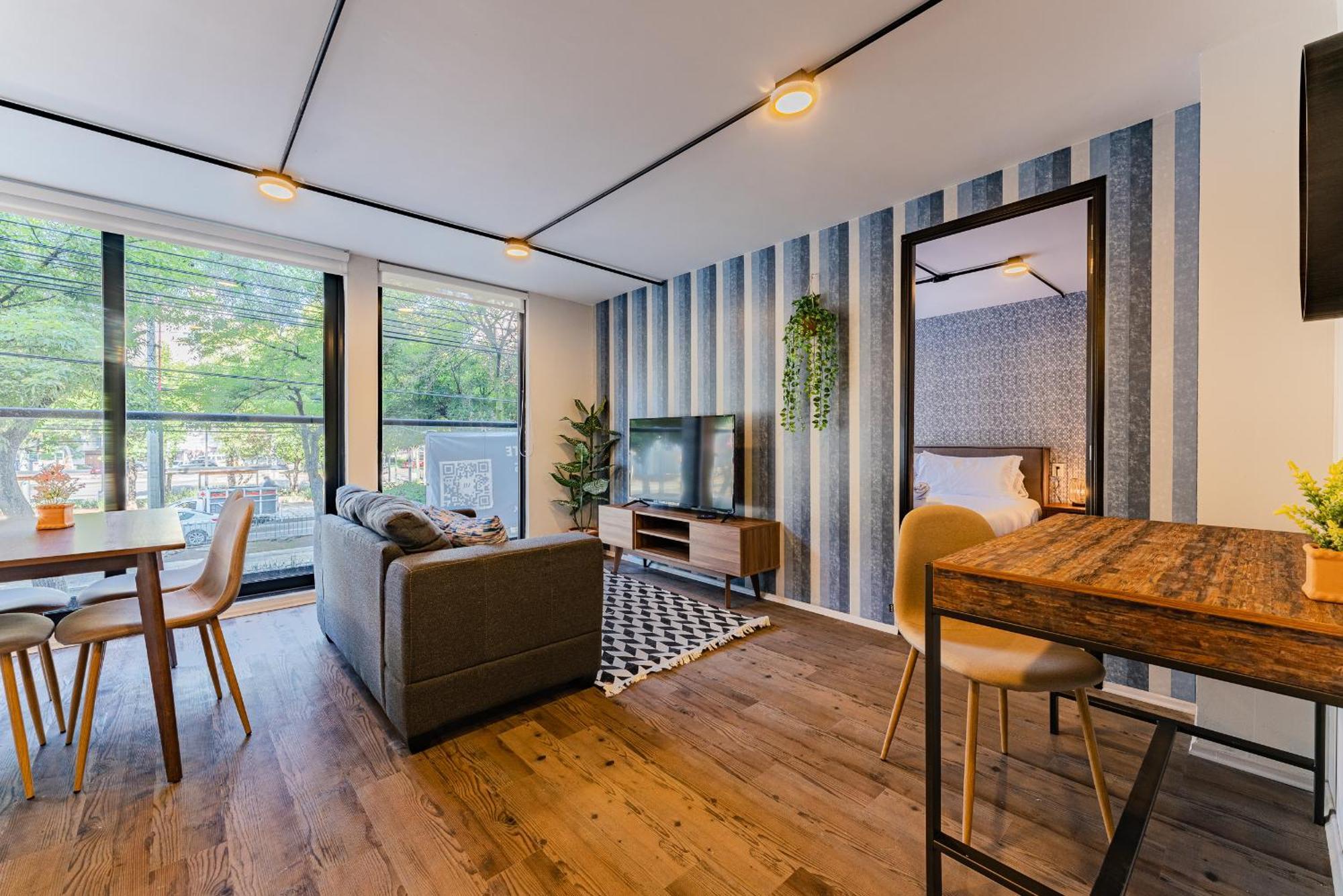 Condesa Lofts & Residence Hotel By Vh 멕시코 시 객실 사진