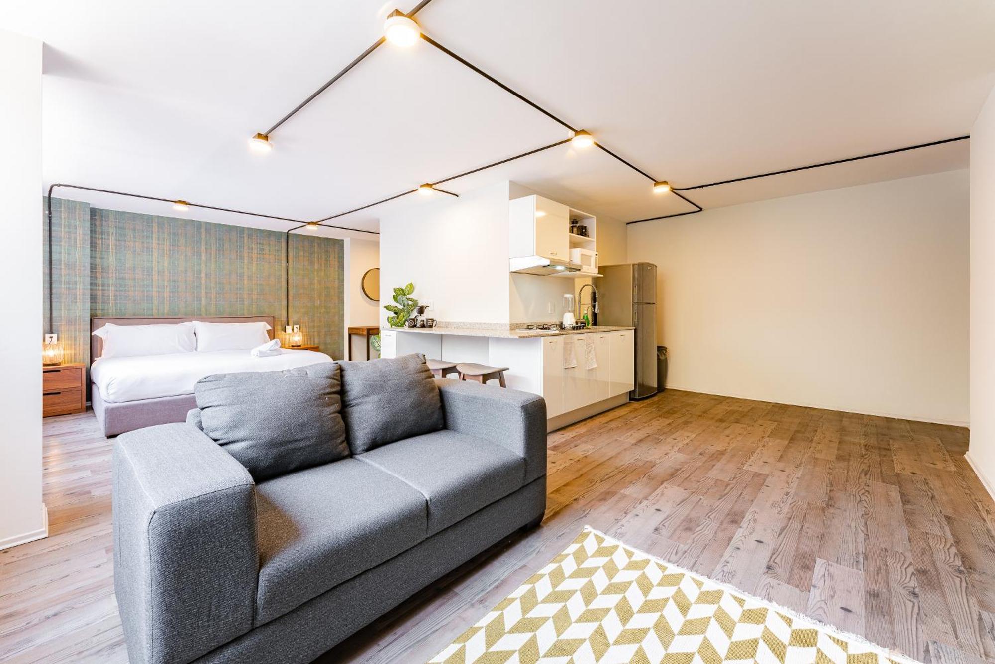 Condesa Lofts & Residence Hotel By Vh 멕시코 시 객실 사진