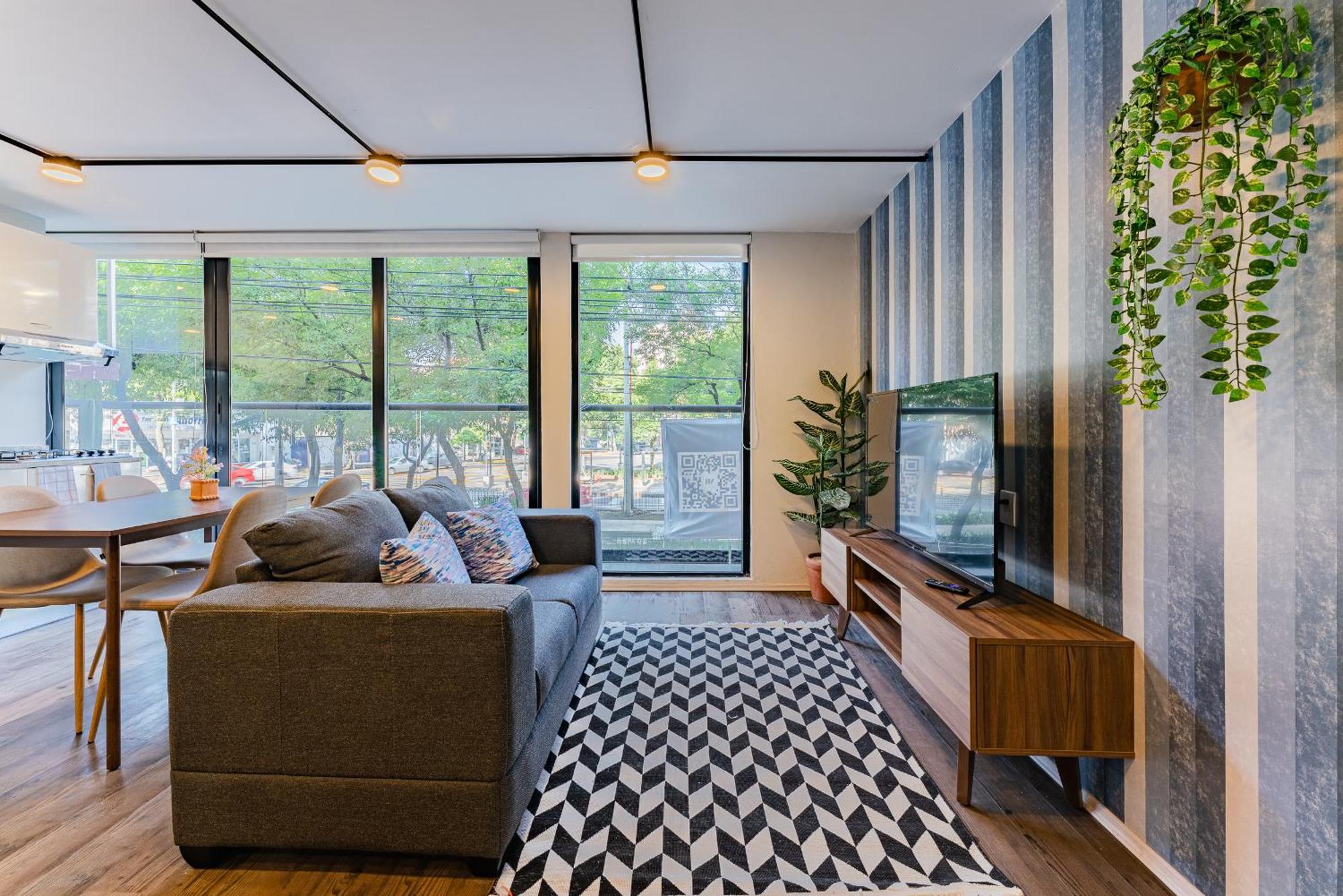 Condesa Lofts & Residence Hotel By Vh 멕시코 시 객실 사진